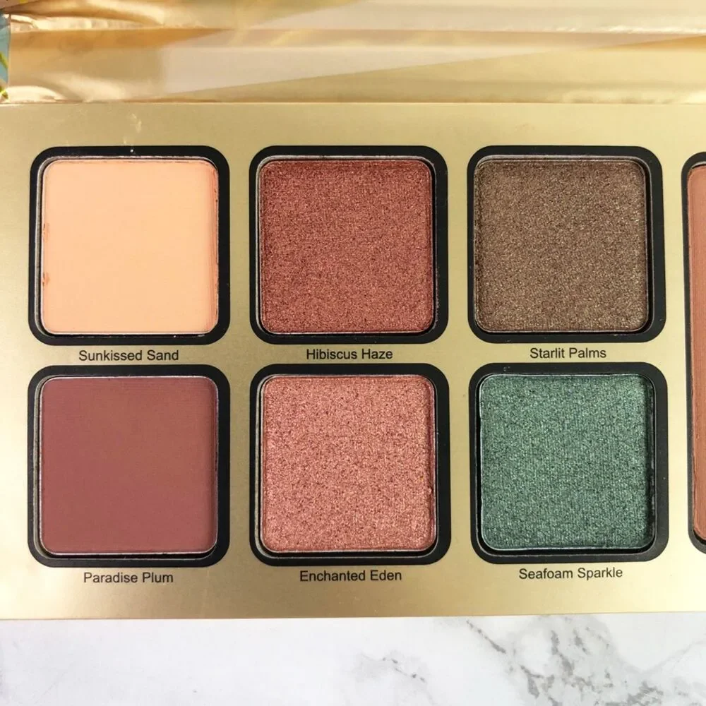 NIB Pretty In Paradise Eyeshadow & Face Palette - Violet Voss